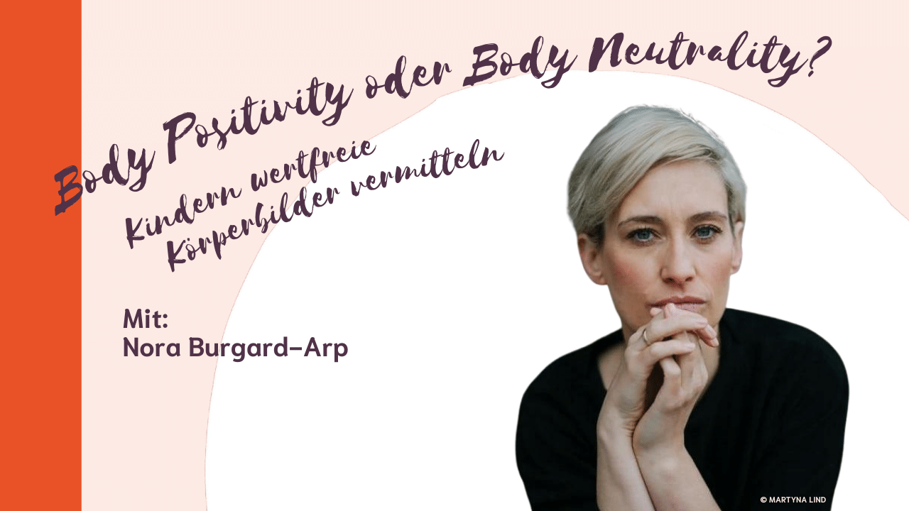 Mamsterrad Podcast Folge 255: Wir besprechen mit Journalistin Nora Burgard-Arp, wie man Kindern wertfreie Körperbilder vermitteln kann und wann der richtige Zeitpunkt ist, damit zu beginnen.